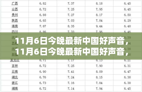 探索音乐魅力的无限可能，最新中国好声音之夜