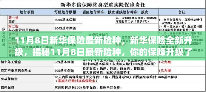 揭秘新华保险最新险种升级，你的保障升级了吗？