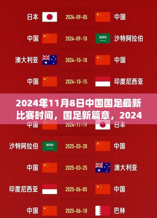 中国国足新篇章，见证变化的力量，加油2024年11月8日比赛