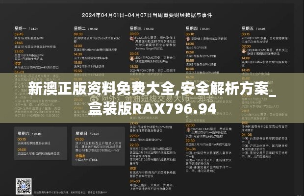 新澳正版资料免费大全,安全解析方案_盒装版RAX796.94