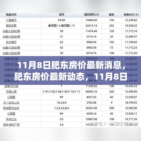 11月8日肥东房价最新动态及解读