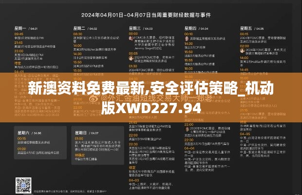 新澳资料免费最新,安全评估策略_机动版XWD227.94