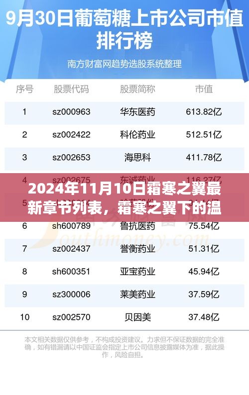 霜寒之翼，温馨日常的友情、家庭与爱的力量（最新章节列表 2024年11月）