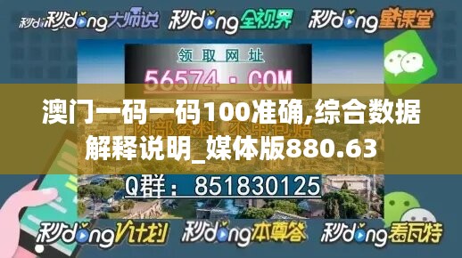 澳门一码一码100准确,综合数据解释说明_媒体版880.63