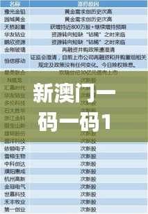 新澳门一码一码100准确,最新研究解释定义_可靠版961.17