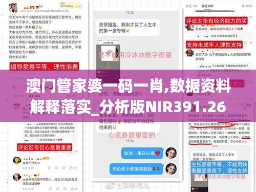 澳门管家婆一码一肖,数据资料解释落实_分析版NIR391.26