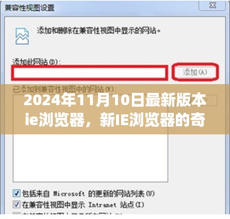 友情、探索与温馨的升级日，新IE浏览器奇妙之旅（2024年最新版）