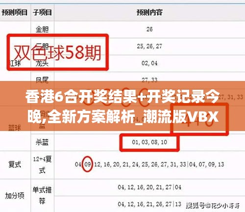 香港6合开奖结果+开奖记录今晚,全新方案解析_潮流版VBX234.16