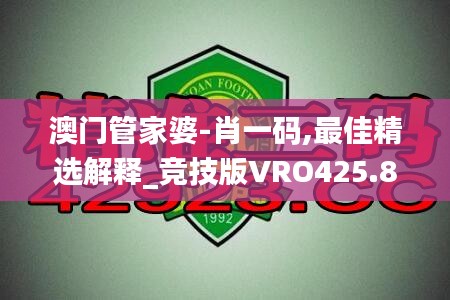 澳门管家婆-肖一码,最佳精选解释_竞技版VRO425.84