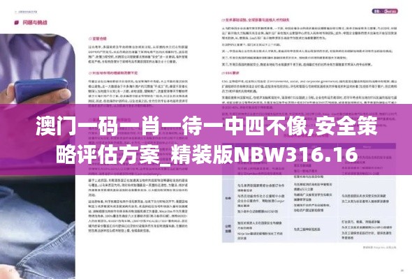 澳门一码一肖一待一中四不像,安全策略评估方案_精装版NBW316.16