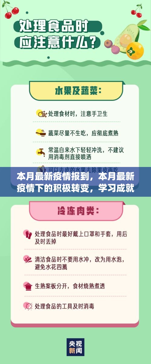 本月疫情下的积极转变，学习成就自信，照亮励志之路