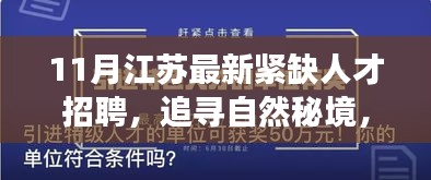 江苏紧缺人才招聘启幕，自然秘境之旅探寻人才内心宁静之道