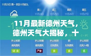 德州十一月最新天气揭秘，气象报告助你做好准备