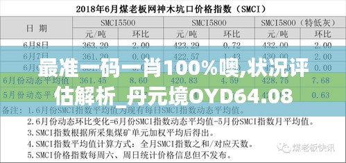 最准一码一肖100%噢,状况评估解析_丹元境OYD64.08