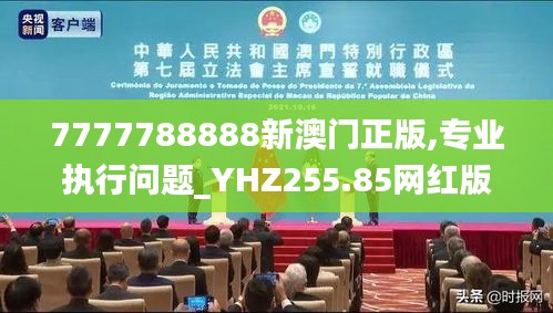 7777788888新澳门正版,专业执行问题_YHZ255.85网红版