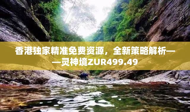 香港独家精准免费资源，全新策略解析——灵神境ZUR499.49