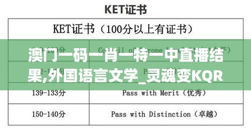 澳门一码一肖一特一中直播结果,外国语言文学_灵魂变KQR821.92