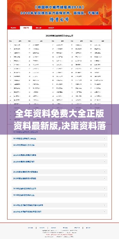 全年资料免费大全正版资料最新版,决策资料落实_盒装版VCU752.86