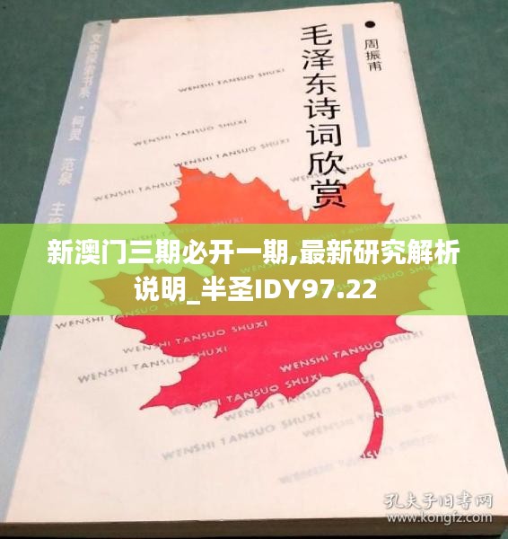 新澳门三期必开一期,最新研究解析说明_半圣IDY97.22