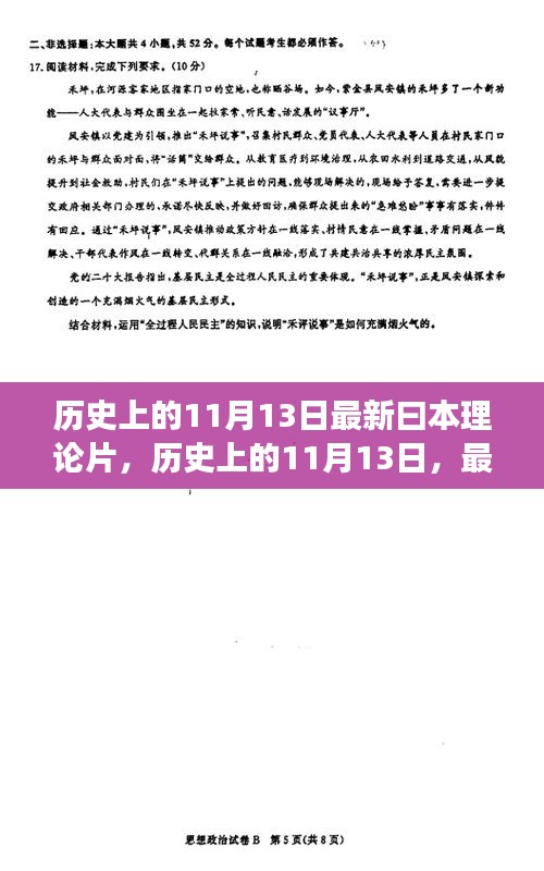 历史上的11月13日，日本理论片的演变与影响