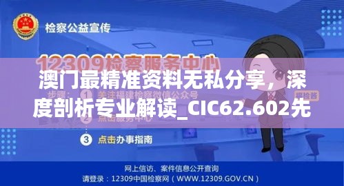 澳门最精准资料无私分享，深度剖析专业解读_CIC62.602先锋版