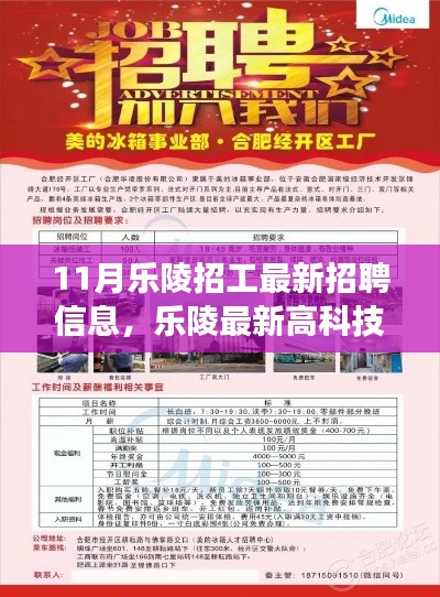 乐陵最新高科技智能工厂招聘启事，科技革新引领未来职场新体验