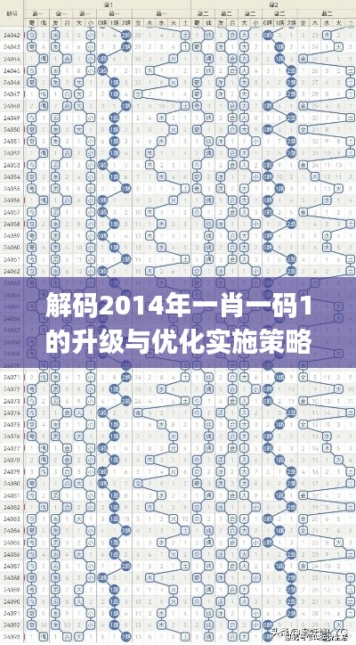 解码2014年一肖一码1的升级与优化实施策略_FLS47.538卓越版