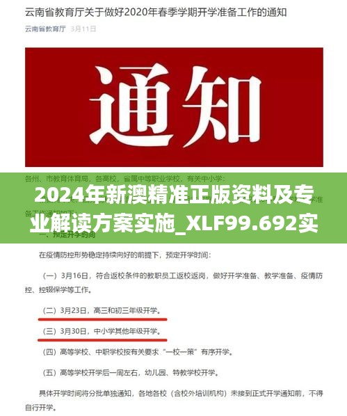 2024年新澳精准正版资料及专业解读方案实施_XLF99.692实验版