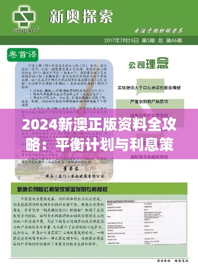 2024新澳正版资料全攻略：平衡计划与利息策略指南_WST99.899