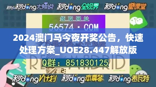 2024澳门马今夜开奖公告，快速处理方案_UOE28.447解放版