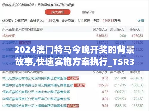 2024澳门特马今晚开奖的背景故事,快速实施方案执行_TSR3.79.41精密版