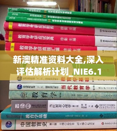 新澳精准资料大全,深入评估解析计划_NIE6.10.23收藏版