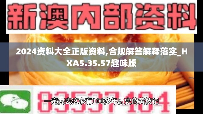 2024资料大全正版资料,合规解答解释落实_HXA5.35.57趣味版