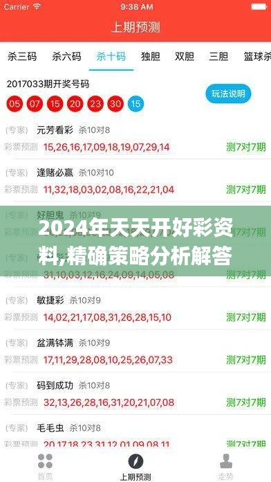 2024年天天开好彩资料,精确策略分析解答解释_GNJ1.32.50加强版