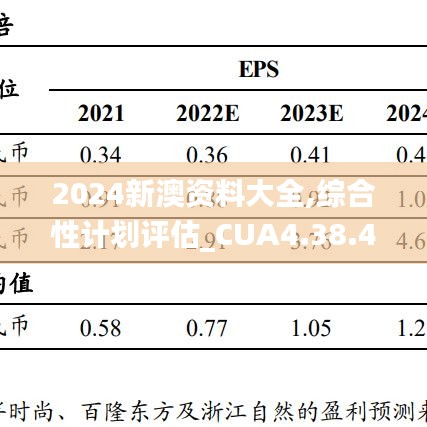 2024新澳资料大全,综合性计划评估_CUA4.38.46穿戴版