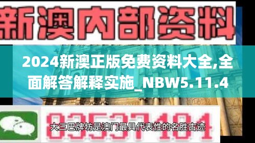 2024新澳正版免费资料大全,全面解答解释实施_NBW5.11.46别致版