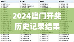 2024澳门开奖历史记录结果查询,便捷落实解答解释_IIZ2.10.95解谜版