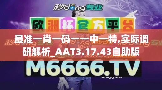 最准一肖一码一一中一特,实际调研解析_AAT3.17.43自助版