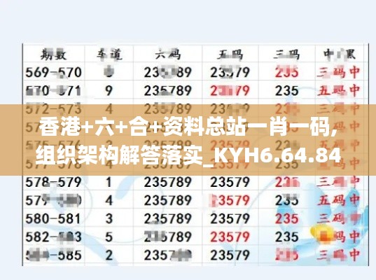 香港+六+合+资料总站一肖一码,组织架构解答落实_KYH6.64.84黑科技版