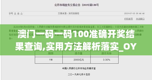 澳门一码一码100准确开奖结果查询,实用方法解析落实_OYU7.34.57云技术版