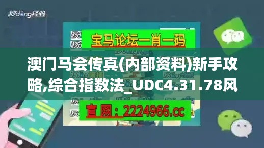 澳门马会传真(内部资料)新手攻略,综合指数法_UDC4.31.78风尚版