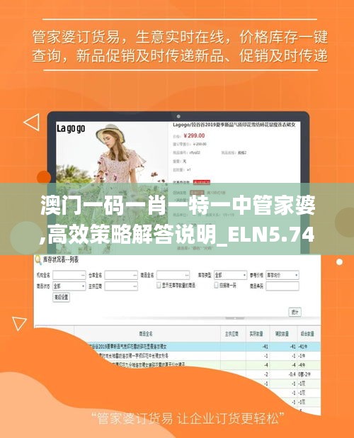 澳门一码一肖一特一中管家婆,高效策略解答说明_ELN5.74.85理想版