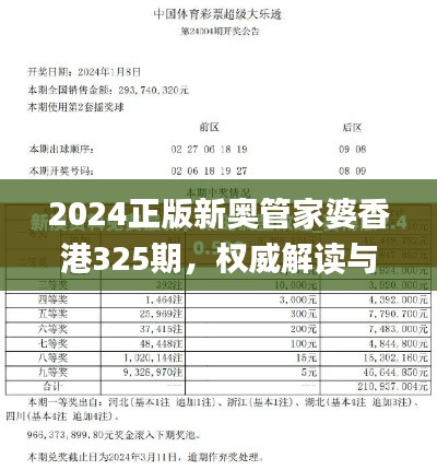 2024正版新奥管家婆香港325期，权威解读与落实指南_WRK6.49.26版