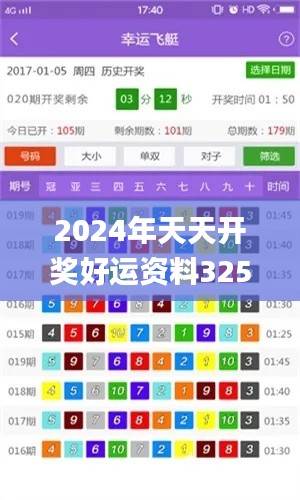 2024年天天开奖好运资料325期，步骤详解_FXU9.49.66标准版