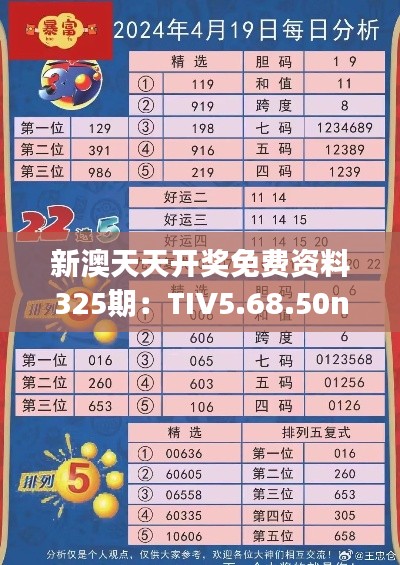 新澳天天开奖免费资料325期：TIV5.68.50nShop的符合性策略研究