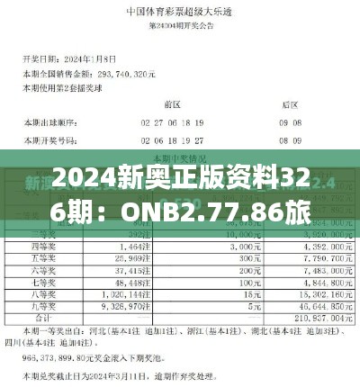 2024新奥正版资料326期：ONB2.77.86旅行者版的高效解答与现象解析