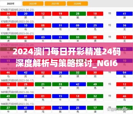 2024澳门每日开彩精准24码深度解析与策略探讨_NGI6.68.76便携版