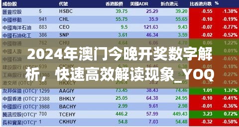 2024年澳门今晚开奖数字解析，快速高效解读现象_YOQ1.42.38迷你版