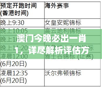 澳门今晚必出一肖1，详尽解析评估方法_WLC5.65.87独特版本