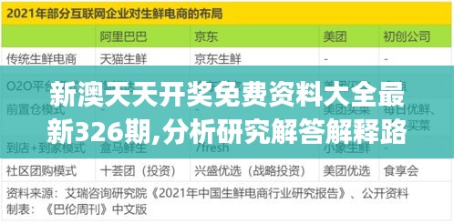 新澳天天开奖免费资料大全最新326期,分析研究解答解释路径_EMJ7.59.63供给版